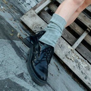 🐩 Light Grey Leg Warmers 🐩